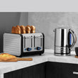 Architect 4 Slice Toaster - Black